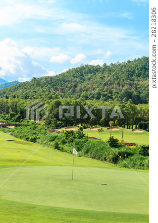 Golf course landscape Golf course landscape 28218306