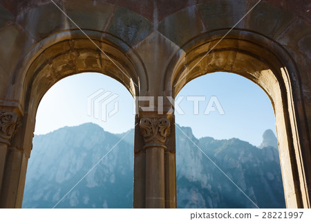 Arch of Montserrat Monastery 28221997