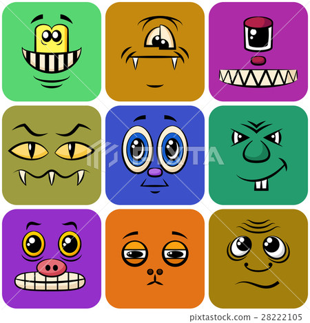 Monster Smileys, Set 28222105