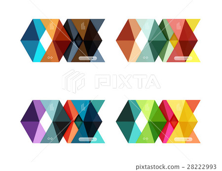 Vector infographic templates set Vector infographic templates set 28222993