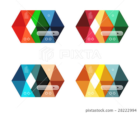 Vector infographic templates set Vector infographic templates set 28222994