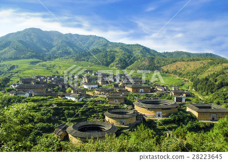 中國世界遺產福建土樓 28223645