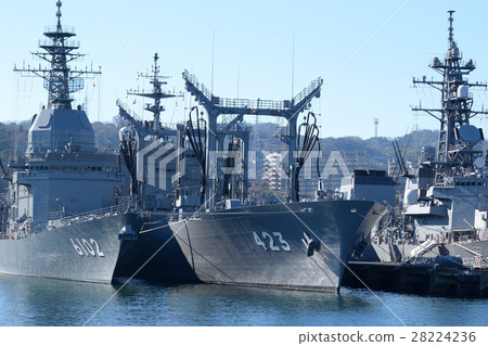 Test ship Asuka and Supply ship Tokiwa Test ship Asuka and Supply ship Tokiwa 28224236