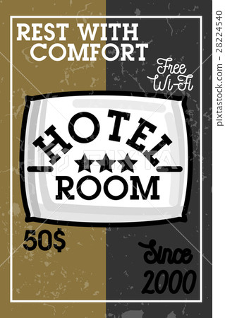 Color vintage hotel banner Color vintage hotel banner 28224540