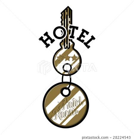 Color vintage hotel emblem Color vintage hotel emblem 28224543