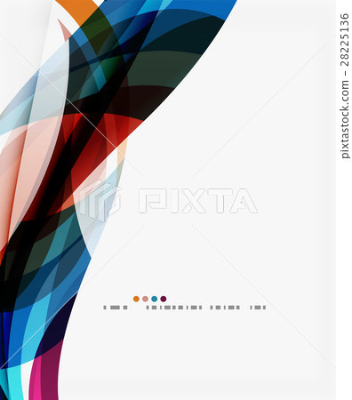 Vector silk wave background 28225136