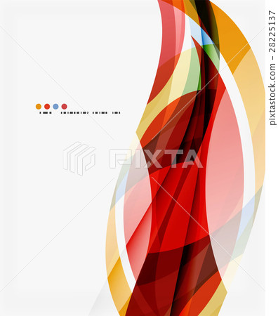 Vector silk wave background Vector silk wave background 28225137