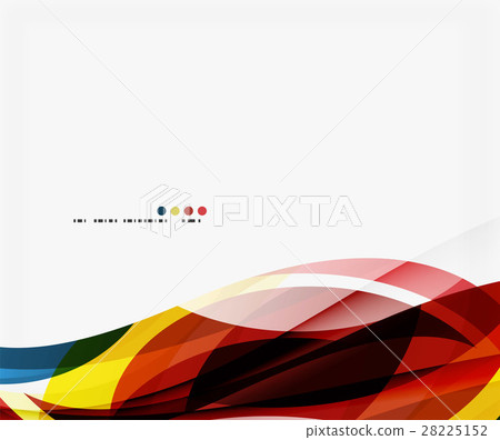 Vector silk wave background Vector silk wave background 28225152