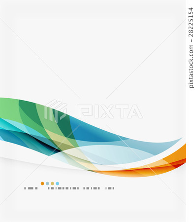 Vector silk wave background Vector silk wave background 28225154