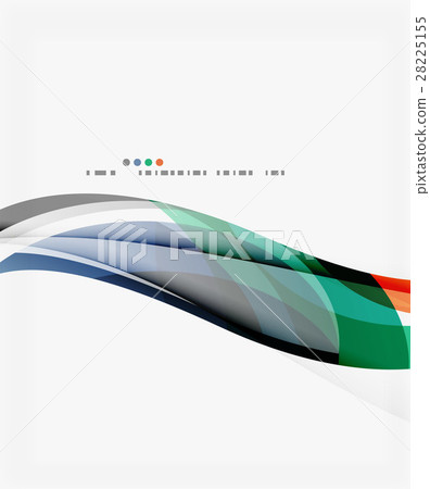 Vector silk wave background 28225155