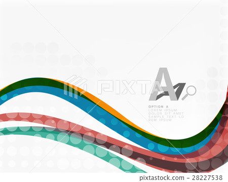 Vector abstract wave lines background Vector abstract wave lines background 28227538