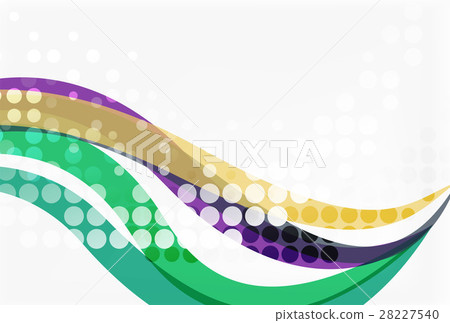 Vector abstract wave lines background Vector abstract wave lines background 28227540