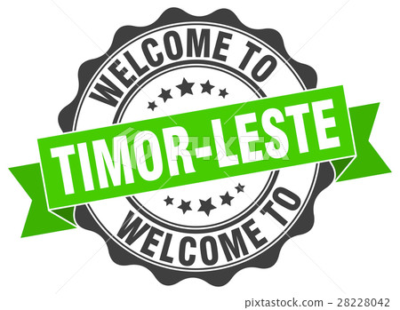 Timor-Leste round ribbon seal Timor-Leste round ribbon seal 28228042