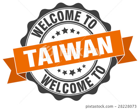 Taiwan round ribbon seal Taiwan round ribbon seal 28228073