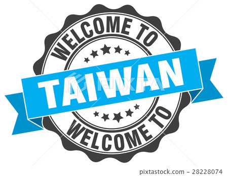 Taiwan round ribbon seal Taiwan round ribbon seal 28228074