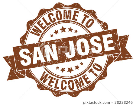 San Jose round ribbon seal 28228246