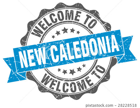 New Caledonia round ribbon seal 28228518