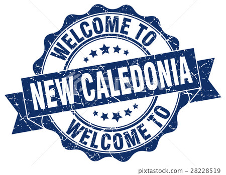 New Caledonia round ribbon seal New Caledonia round ribbon seal 28228519