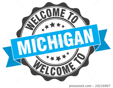 Michigan round ribbon seal Michigan round ribbon seal 28228907