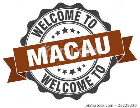 Macau round ribbon seal 28229330