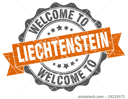 Liechtenstein round ribbon seal 28229371