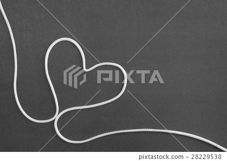 Black and white heart shape Black and white heart shape 28229538