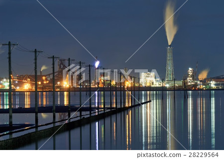Chiba Prefecture Egawa Coast Night View 28229564
