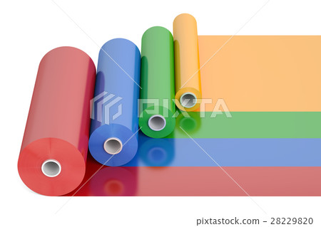 Color PVC Polythene Plastic Tape Rolls 28229820