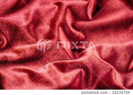 Red romantic velvet background with folds Red romantic velvet background with folds 28230784