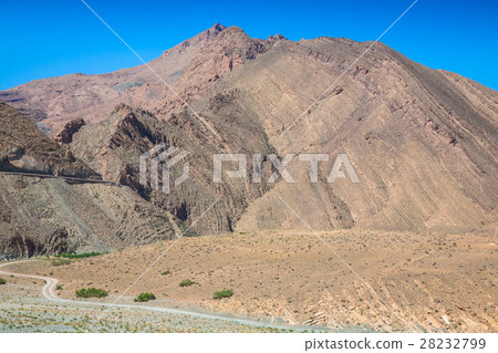 Morocco Mountains in the desert 28232799