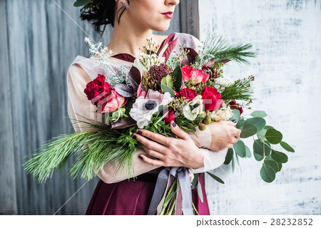 nice women with flowers nice women with flowers 28232852