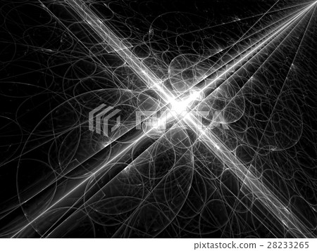 Abstract diagonal glowing structure digitally 28233265