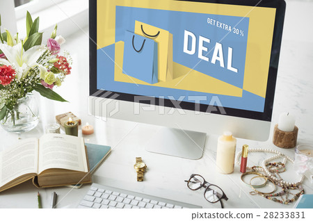 Season of Sale Promotion Clearance Best Offer Concept 28233831