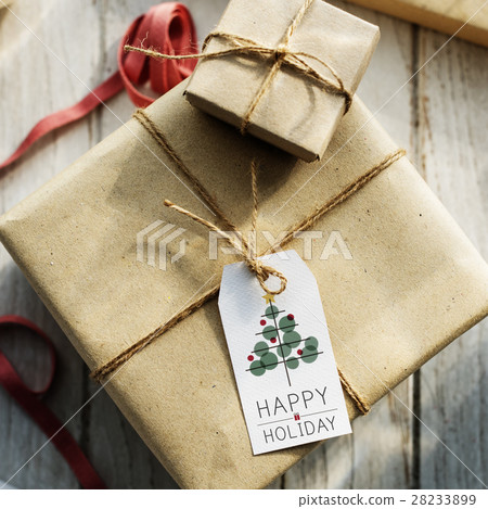 Christmas Tree Celebration Tinsel Concept 28233899