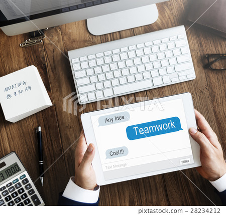 Corporate Marketing Strategy Partnership Concept 28234212