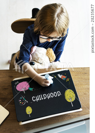 Children Imagination Learning Icon Concept 28235677