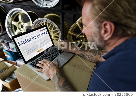 Auto Insurance Vehicle Protection Concept Auto Insurance Vehicle Protection Concept 28235800