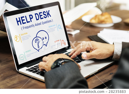 FAQs Customer Service Icon Concept FAQs Customer Service Icon Concept 28235883