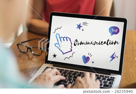 Mouse Pointer Hand Icon Technology Concept Mouse Pointer Hand Icon Technology Concept 28235940
