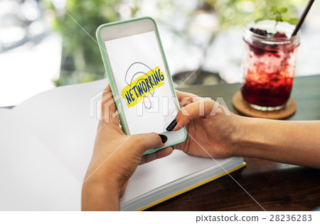 Network WiFi Logo SIgn Concept 28236283