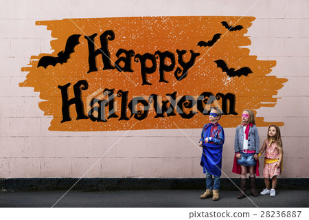 Happy Halloween Holiday Traditions Concept 28236887