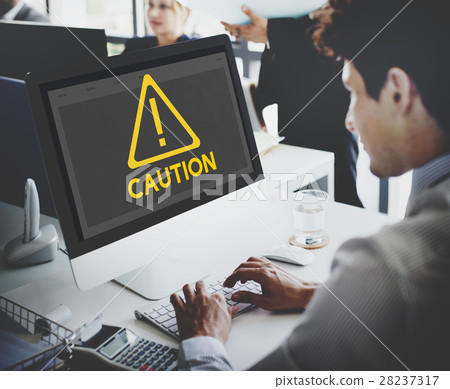 Danger ALert Warning Notification Beeware Reminder Exclamation Concept 28237317