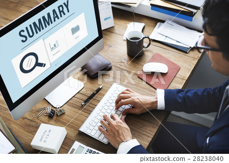Statistics Information Perfomance Chart Concept 28238040
