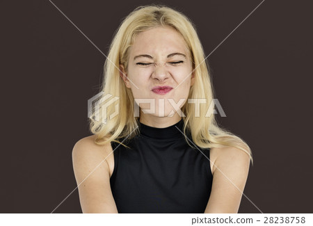 Young Pretty Attractive Casual Woman Concept 28238758