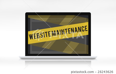 Website Under Construction Error Concept Website Under Construction Error Concept 28243626