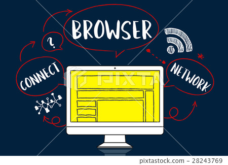 Internet Technology Social Media Concept Internet Technology Social Media Concept 28243769
