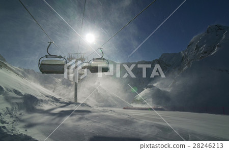 Strong wind storm chair lifts do not work on top 28246213