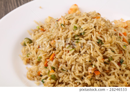 Fried rice with prawn 28246533