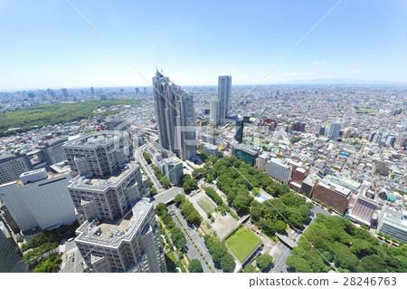[Tokyo Metropolitan Government South Observation Room]-View of Tokyo city 28246763