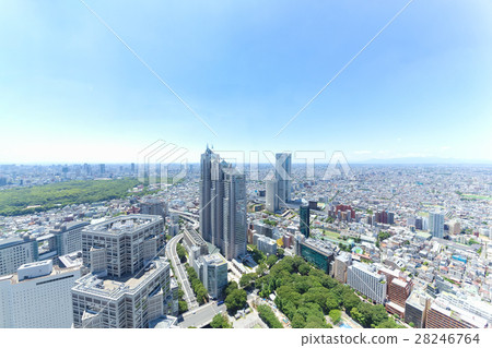[Tokyo Metropolitan Government South Observation Room]-View of Tokyo city 28246764